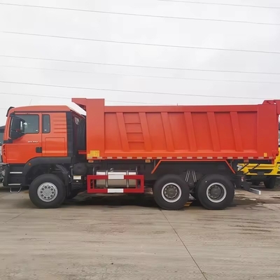 8X2 τροχός κίνησης 520HP F3000 X3000 30 τόνων Εγχειρίδιο Χρησιμοποιούμενο Shacman Dump Truck Εγχειρίδιο παράθυρο