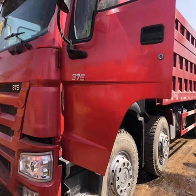 Χρησιμοποιούμενο φορτηγό με θήκη και Sino HOWO 8X4 12 τροχούς