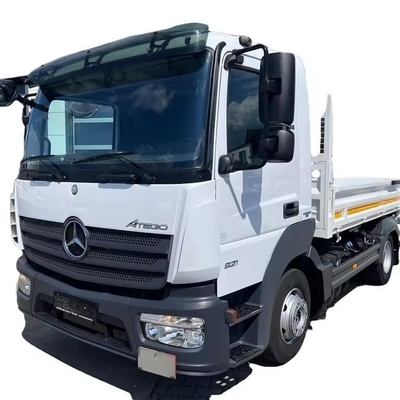 HOWO 8X4 375 Tipper 500HP Tipperχρησιμοποιούμενο φορτηγό σκουπιδιών με εναέρια ανάρτηση οδηγός πρώτο κάθισμα