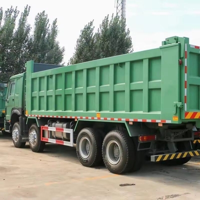 10.2 τόνους Χρησιμοποιούμενο HOWO 371HP Καμιόνι Απορριμμάτων Δεξιά κίνηση 8X2 Καμιόνι για την εξόρυξη 30 τόνους