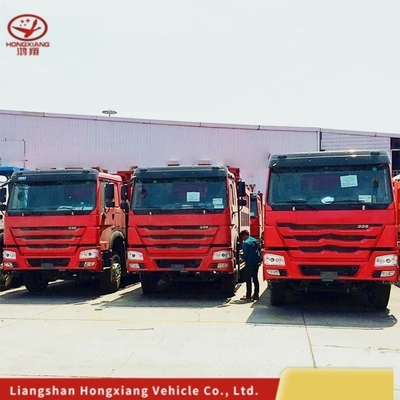 Σχεδιασμός ελαστικών χωρίς σωλήνες 400HP 6X4 Τρακτικό φορτηγό με χωρητικότητα φορτίου 8,2 τόνων και κινητήρα καυσίμου