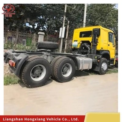 Σχεδιασμός ελαστικών χωρίς σωλήνες 400HP 6X4 Τρακτικό φορτηγό με χωρητικότητα φορτίου 8,2 τόνων και κινητήρα καυσίμου