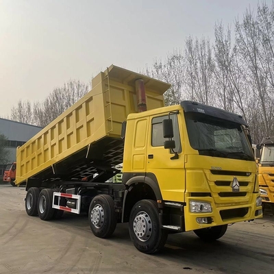 60 τόνων Shacman Dump Truck χρησιμοποιείται για εξόρυξη σε 8X2 τροχιά κίνησης DOT πιστοποιημένο