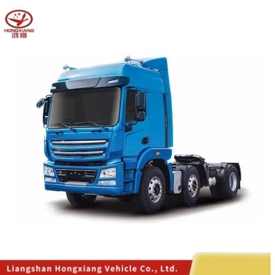 6X4 460HP τροχόσπιτο 10 τροχών τροχόσπιτο ελκυστήρα για μέγιστη ροπή 500-1000nm