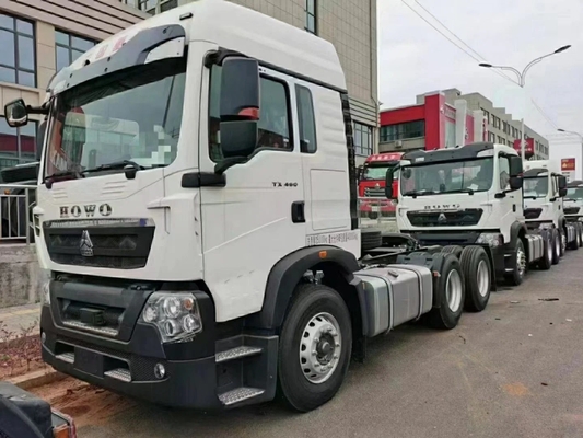 10 Ελαστικά 6*4 HOWO 371HP 375HP Τρακτικό φορτηγό για 5001-10000 kg ακαθάριστου βάρους οχήματος