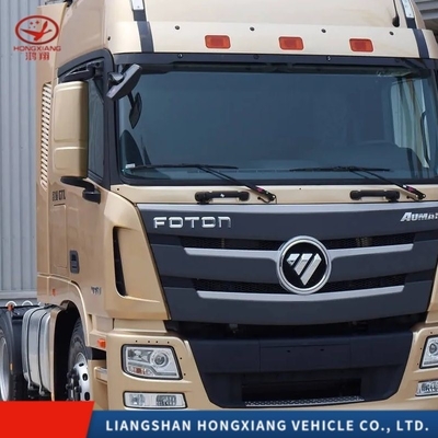 6X4 Ντίζελ Πολλαπλές Εμπροσθοστάσεις Sinotruk HOWO Τρακτικό φορτηγό με χωρητικότητα κινητήρα&gt; 8L