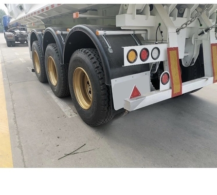 40-80 τόνων Τριάξο U-Type Dump Truck Semi-Trailer με ABS αντιμπλοκάρισμα σύστημα πέδησης
