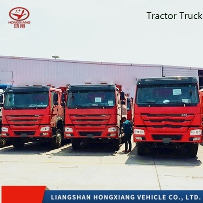 Sinotruk Sitrak T7h T7 CNG Τρακτικό φορτηγό 430HP Euro 5 στην Αφρική με χωρητικότητα 8,2 τόνων