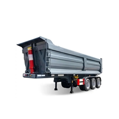 3 άξονες Dump Tipper Cargo Transport Flatbed Heavy Truck Semi-Trailer με 8.12.16 Ελαστικά