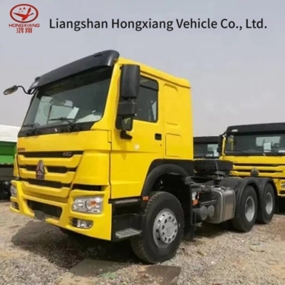HOWO Sinotruk Trucks Κεφαλής Χρησιμοποιούμενο Τρακτέρ Τρακτέρ με ελαστικό και προσαρμογή