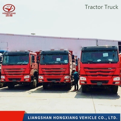 Καλύτερη επιλογή 371HP 420HP 6X4 Heavy Duty HOWO Τρακτέρ φορτηγά Μηχανή χωρητικότητας &gt;8L