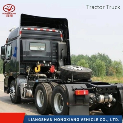 Εγχειρίδιο παράθυρο Sinotruk HOWO 6X4 41-50t LHD Rhd ελκυστήρα φορτηγό με πιστοποίηση ελαστικών GCC