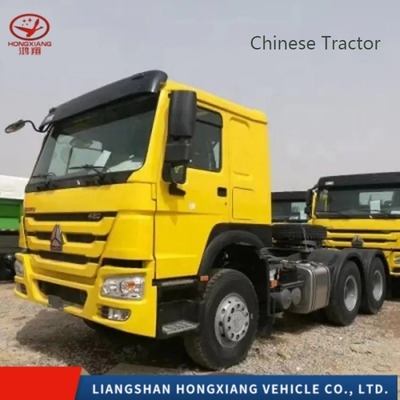 Sinotruk HOWO T7h 6*4 10 τροχός CNG Tractor Head Truck Ιπποδύναμη &gt;450hp Προσαρμογή