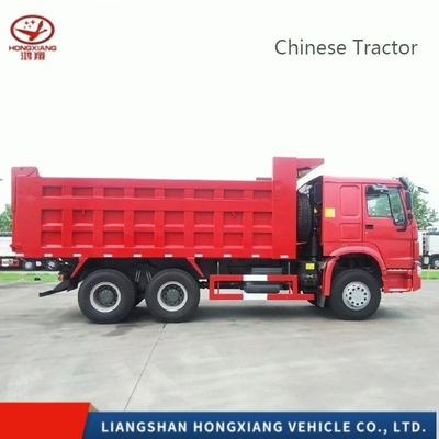 Δυνατότητα βαρέος φορτίου 6X4 60 τόνων Rhd Sinotruk HOWO Κεφαλής ελκυστήρα με χειροκίνητο παράθυρο