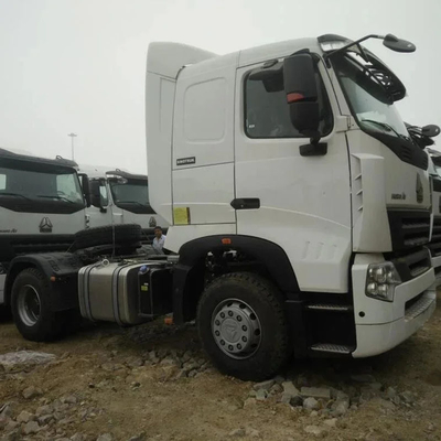 6*4 τροχός οδήγησης Sinotruk HOWO CNG φορτηγό ελκυστήρα 10 σφαίρες κινητήρα χρησιμοποιημένο φορτηγό ελκυστήρα