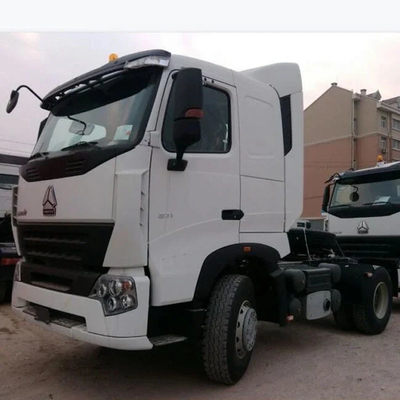 6*4 τροχός οδήγησης Sinotruk HOWO CNG φορτηγό ελκυστήρα 10 σφαίρες κινητήρα χρησιμοποιημένο φορτηγό ελκυστήρα
