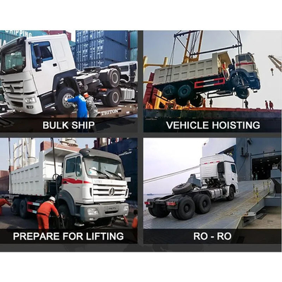 Τομέας βαρέος φορτηγό 6X4 60 τόνων Rhd Sinotruk HOWO κεφαλή ελκυστήρα φορτηγό χειροκίνητο παράθυρο