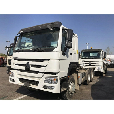 Τομέας βαρέος φορτηγό 6X4 60 τόνων Rhd Sinotruk HOWO κεφαλή ελκυστήρα φορτηγό χειροκίνητο παράθυρο