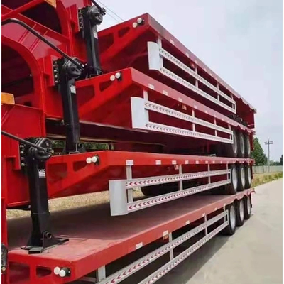 2240mm Περπατητήριος χαμηλόκρεμαστικό ρυμουλκούμενο 3/4/5 Άξονας χαμηλόκρεμαστικό ημι-ρυμουλκούμενο για όφελος