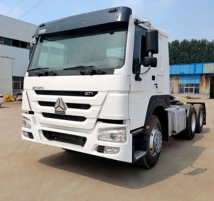 6X4 371HP 400HP 430 Prime Mover HOWO Ελκυστήρας Κεφαλή ρυμουλκούμενου με χωρητικότητα κινητήρα&gt; 8L