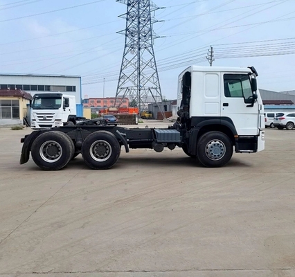 Χρησιμοποιούμενο HOWO 6X4 371HP 375 Τροχαίο τρακτέρ με 8,2 τόνους χωρητικότητα φορτίου και απόδοση