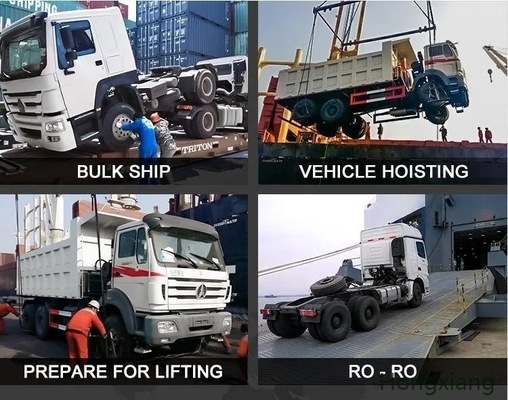 Sinotruk HOWO 371/400/420/380HP 6X4 10 τροχοφόρος ελκυστήρας με σχεδιασμό ελαστικών χωρίς σωλήνες