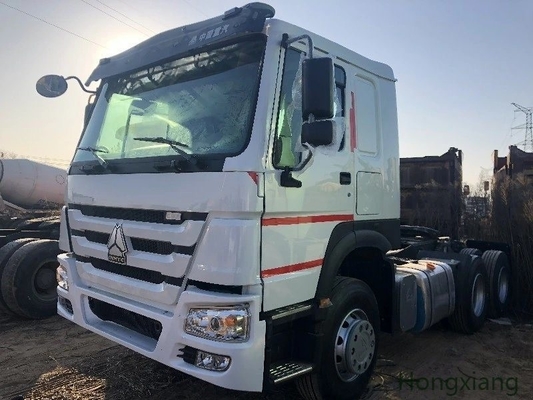 Υψηλή αξιοπιστία HOWO 6X4 371HP 375 Τροχαίο τρακτέρ κεφαλή για 8,2 τόνων χωρητικότητα φορτίου