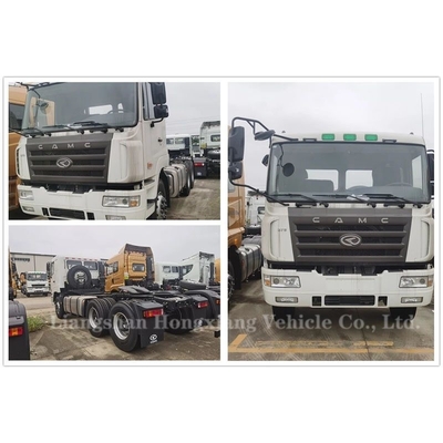 Σινοτρούκ 6X4 Τρακτέρ Τράκκερ Κεφαλής με 375HP κατάσταση κινητήρα ρυμουλκούμενο φορτηγό εμπορευματοκιβωτίου