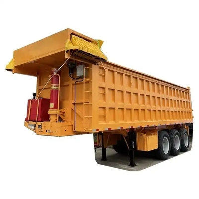 EHL9400ZHX 3 άξονας 10 FT 60 τόνων πίσω ρυμουλκούμενο απορριμμάτων με 1 έτος υπηρεσίας μετά την πώληση
