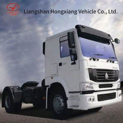 Shacman Express Diesel Heavy Mover Towing Head Τρακτέρ φορτηγά με εναέρια ανάρτηση