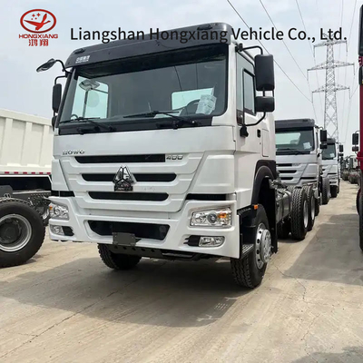 Shacman Trucks Κεφαλοφόρο Τρακτέρ Τρακτέρ με χειροκίνητα παράθυρα και ≤5 θέσεις Προϊόν
