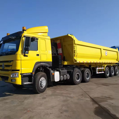 Τόνος Dump Trailers Dump Truck Trailers με ABS και σύστημα αντιμπλοκάρισμα