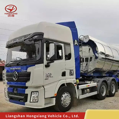 Sinotruck HOWO CNG Τρακτέρ φορτηγό με 6×4 τροχιά κίνησης και άνετη ανάρτηση καθίσματος οδηγού