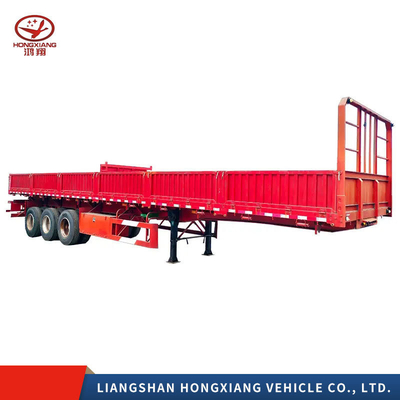 Ατσάλι Tri Axle Heavy Duty Dump Trailers για το ορυχείο Tipper Truck Trailers Προσαρμόσιμες