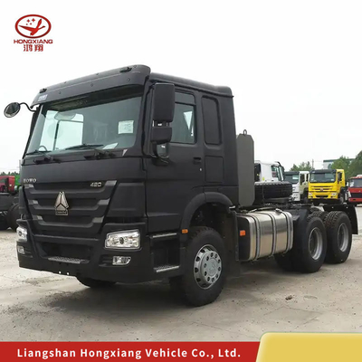 Sinotruck HOWO Ελκυστήρας με ρυμουλκούμενη κεφαλή Τρακτέρ με χειροκίνητα παράθυρα και ≤5 θέσεις