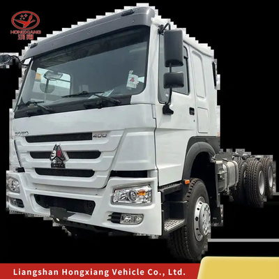 Δυναμικό τιμόνι Euro Weichai βαρύ φορτηγό Sinotruck ελκυστήρα κεφαλή φορτηγού με χειροκίνητο παράθυρο