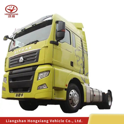 Sinotruk HOWO Τρακτόρες Τροχόσπιτα με εναέρια ανάρτηση και καλές συνθήκες