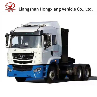 Πιστοποιημένο από το GCC 8,2 τόνων Shacman Tractor Head Truck για βαρύ φορτίο και μεταφορά
