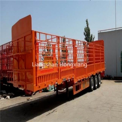 Τριάξονα 40ft Flatbed Truck Trailer 40ft Flat Bed Semi Trailer για μεταφορά