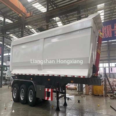 Προσαρμοσμένο 13500X3000X1550 mm U σχήμα έλκηθρο 60 τόνων υδραυλικό πίσω ρυμουλκούμενο