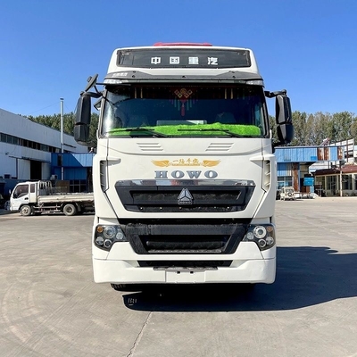 Εφοδιαστικές μεταφορές HOWO T7 A7 FAW Sitrak CNG ελκυστήρας με χειροκίνητο παράθυρο