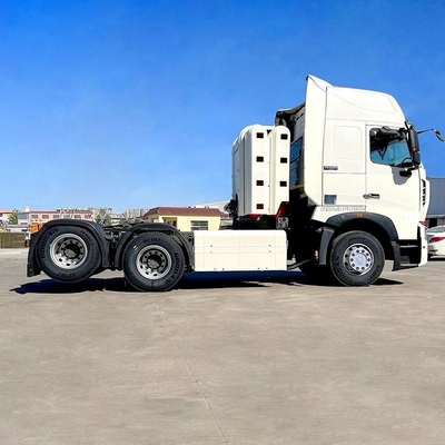 Εφοδιαστικές μεταφορές HOWO T7 A7 FAW Sitrak CNG ελκυστήρας με χειροκίνητο παράθυρο