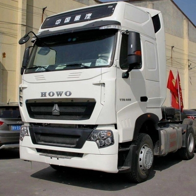 Εφοδιαστικές μεταφορές HOWO T7 A7 FAW Sitrak CNG ελκυστήρας με χειροκίνητο παράθυρο