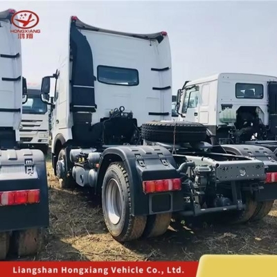 Σάντονγκ Sinotruk HOWO T7 φορτηγό ελκυστήρα με κινητήρα ντίζελ μπροστά και ελαστικά 12.00r20