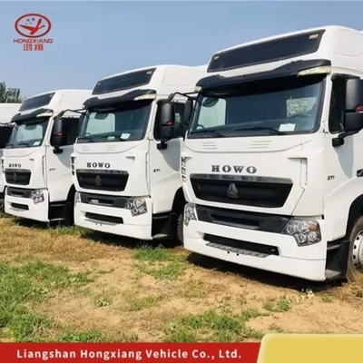 Καυτό HOWO T7 6X4 Μεθάνιο ελκυστήρα φορτηγό κινητήρα χωρητικότητα&gt; 8L και 1 έτος υπηρεσία μετά την πώληση