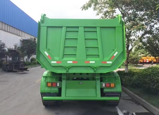 60 τόνων U σχήμα πίσω ρυμουλκούμενοι /Tri-Axles End Dump Tipping Semi Truck ρυμουλκούμενο