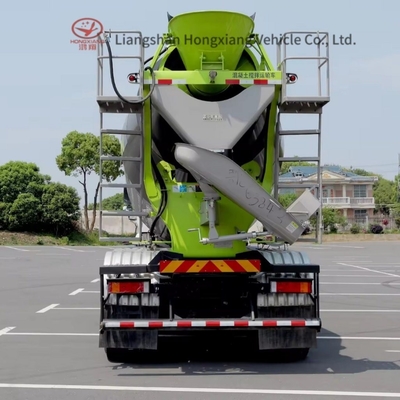 300-400hp 4 άξονα Hino700 Μικρατήρα σκυροδέματος με σχεδιασμό βαρύ φορτηγό