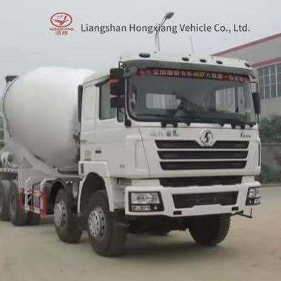 300-400hp 4 άξονα Hino700 Μικρατήρα σκυροδέματος με σχεδιασμό βαρύ φορτηγό