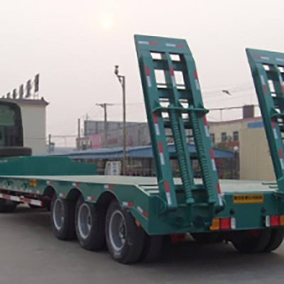 2024 40 FT 3 Άξονας Tri Axle Flat Bed Flatbed Container Semi Trailer με προσαρμογή