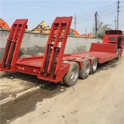 13 τόνων βαρύ φορτίο ελαφρύ πλάτος lowboy χαμηλό κρεβάτι ημιπροκατασκευή για τη μεταφορά βαρέων εξοπλισμού